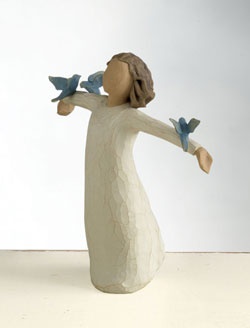 STATUE BONHEUR HAPPINESS NDSP