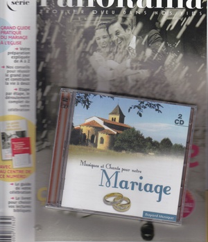 PACK PANO MARIAGE + CD MUSIQUE