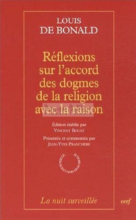 REFLEXIONS SUR L'ACCORD DES DOGMES DE LA RELIGIONAVEC LA RAISON