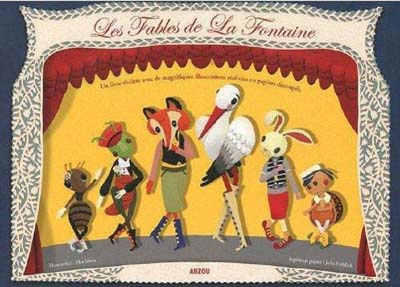 PAPIERS DECOUPES - FABLES DE LA FONTAINE