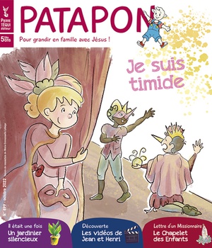 PATAPON OCTOBRE 2022 N 499 - JE SUIS TIMIDE - EDITION ILLUSTREE