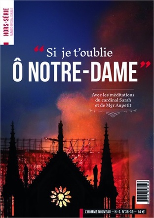 SI JE T'OUBLIE O NOTRE-DAME - HORS-SERIE L'HOMME NOUVEAU N 38-39 - AVEC LES MEDITATIONS DU CARDINAL
