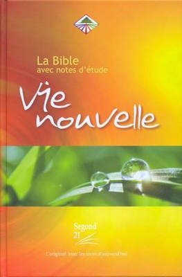 LA BIBLE AVEC NOTES D'ETUDE VIE NOUVELLE, RIGIDE ILLUSTRE