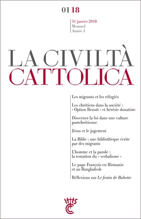 CIVILTA CATTOLICA JANVIER 2018