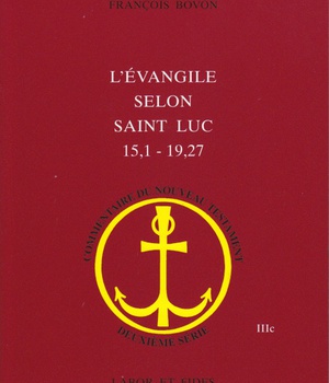 L'EVANGILE SELON SAINT LUC (15,1 - 19,27)