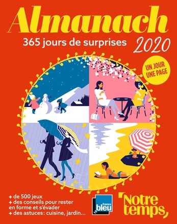 ALMANACH NOTRE TEMPS - FRANCE BLEU 2020