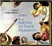 AIRS A 4 PARTIES DU SIEUR DASSOUCY - CD - AUDIO