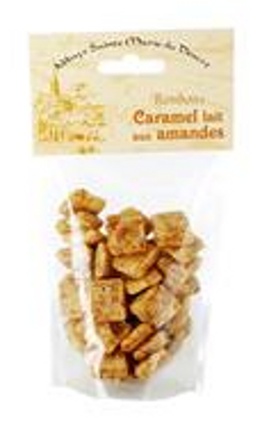 BONBONS CARAMEL LAIT AMANDES 150G
