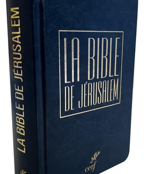 BIBLE DE JERUSALEM VOYAGE BLEUE