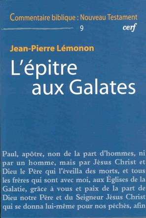 L'EPITRE AUX GALATES