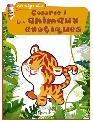 COLORIE LES ANIMAUX EXOTIQUES