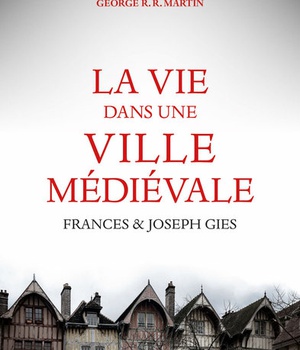 LA VIE DANS UNE VILLE MEDIEVALE - ILLUSTRATIONS, NOIR ET BLANC