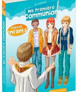 LOT COFFRET 1ERE COMMUNION ENFANT + ACCOMPAGNATEUR