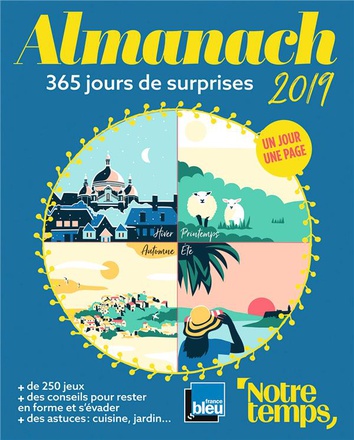 ALMANACH NOTRE TEMPS - FRANCE BLEU