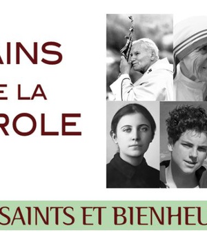 PAIN DE LA PAROLE DES SAINTS ET BIENHEUREUX - 180 CARTES RECTO VERSO