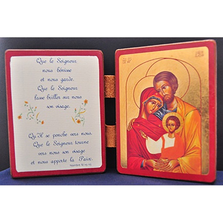 ICONE SAINTE FAMILLE - DIPTYQUE12X20 CM