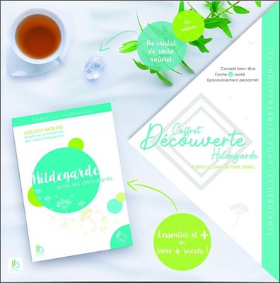 COFFRET DECOUVERTE HILDEGARDE - MON CARNET LES INDISPENSABLES HILDEGARDE POUR LES DEBUTANTS
