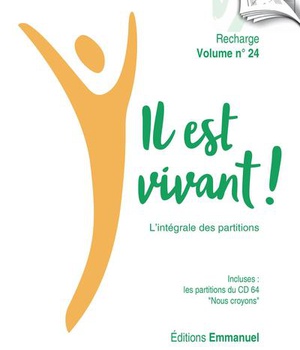 RECHARGE DE PARTITIONS N 24 POUR CLASSEUR L'INTEGRALE - 2018