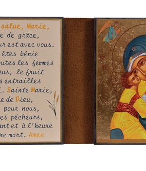 NOTRE DAME DE LA BONNE NOUVELLE - DIPTYQUE 8X15 CM
