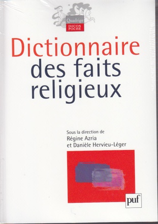 DICTIONNAIRE DES FAITS RELIGIEUX