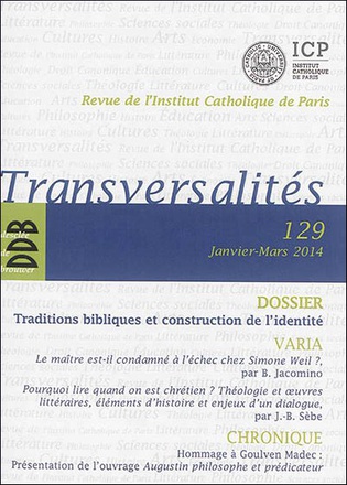 TRANSVERSALITES N 129