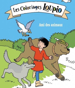 LES COLORIAGES LOUPIO - AMI DES ANIMAUX