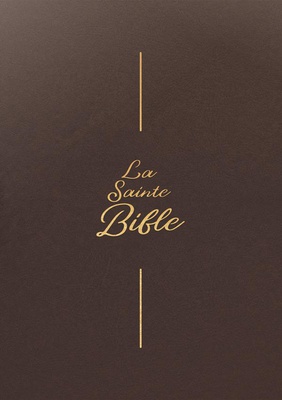 BIBLE SEGOND 1910 - GROS CARACTERES, BRUN