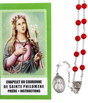 CHAPELET DE DEVOTION DE SAINTE PHILOMENE AVEC NOTICE EXPLICATIVE