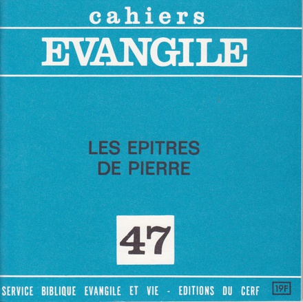 CE-47. LES EPITRES DE PIERRE
