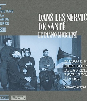 DANS LES SERVICES DE SANTE - LE PIANO MOBILISE - CD - LES MUSICIENS ET LA GRANDE GUERRE XXIII - AUDI