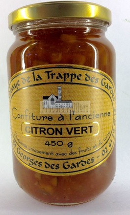 CONFITURE CITRON VERT, POT DE 450 G