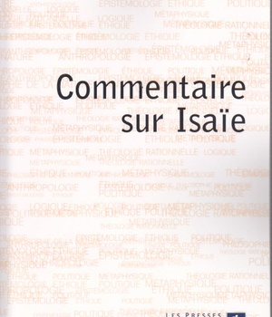 COMMENTAIRE SUR ISAIE