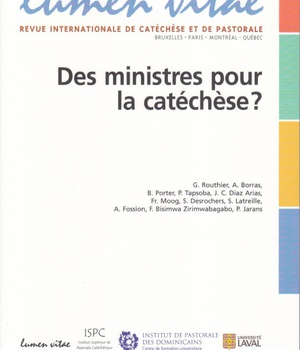 DES MINISTERES POUR LA CATECHESE