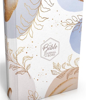 BIBLE SEGOND 21 JOURNAL DE BORD - COUVERTURE RIGIDE, TOILE IMPRIMEE MOTIFS