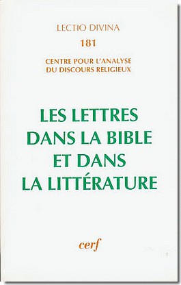 LES LETTRES DANS LA BIBLE ET DANS LA LITTERATURE